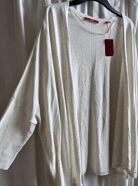 S.oliver smotanový kardigan vel.s-m-l, s.oliver,l / m / s