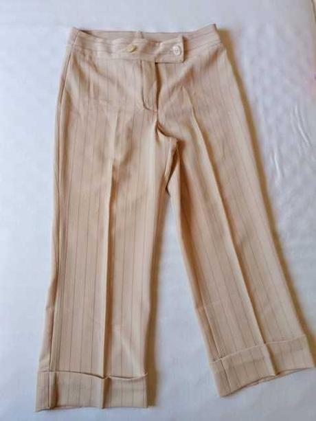 Elegantné nohavice 3/4 v. 38-40, 40
