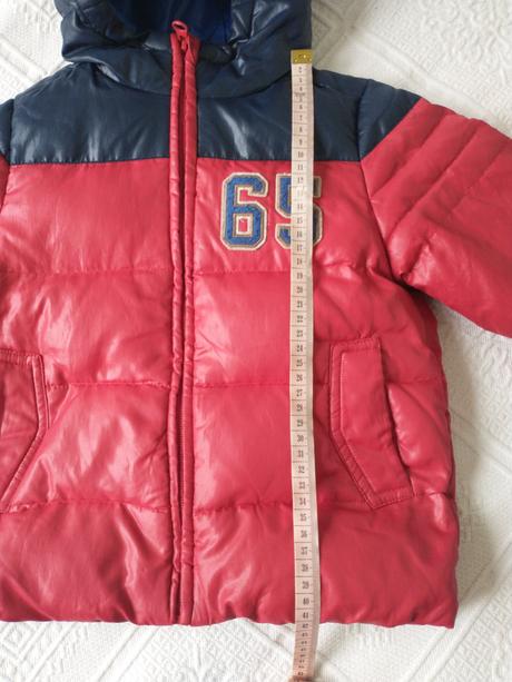 Paperova bunda benetton, velkost 2y, benetton,98