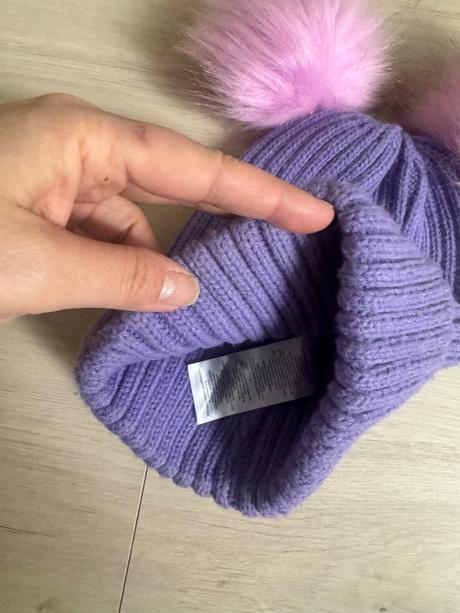 Dievčenska čiapka s brmbolcami, pepco,134