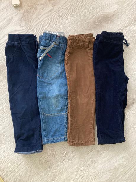 Nohavice zateplené, h&m,86