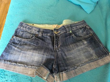 Kraťasky, papaya,38