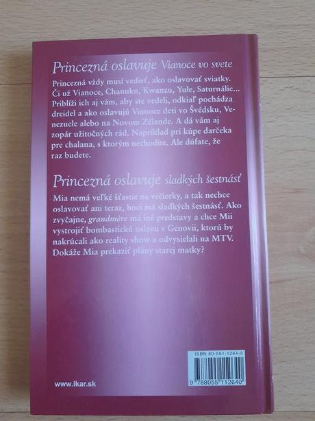 Meg cabotová - princezná oslavuje,