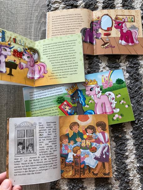 Miniknižky filly 3ks,