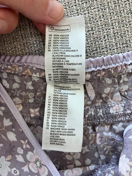 Ľahké pyžamo, h&m,m