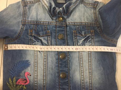 Next vyšívaná riflová bundička, next,86