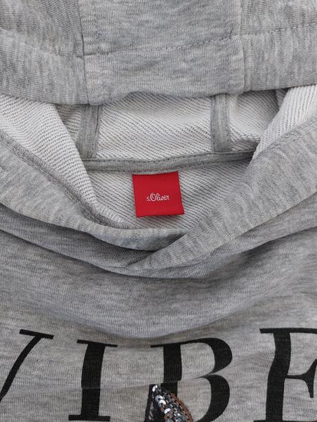 Sivá detská mikina, s.oliver,152