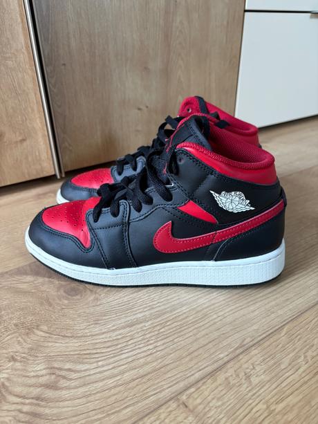Botasky air jordan 1 mid - 37,5, air jordan,37