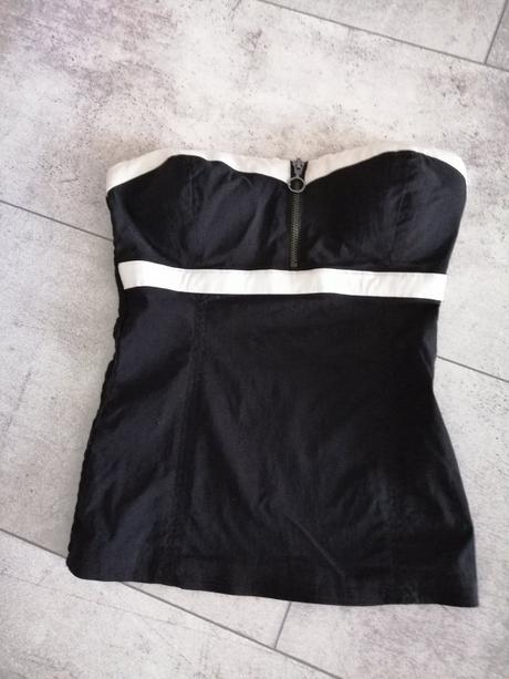 Top korzetový, tally weijl,36