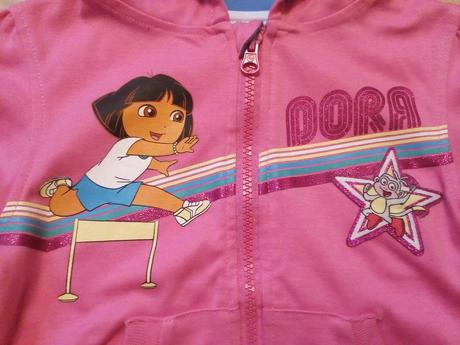 Dievčenské tričko na zips s krátkym rukávom, nickelodeon,104