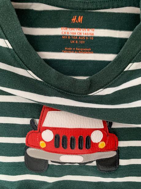 Tričko pískacie, h&m,134