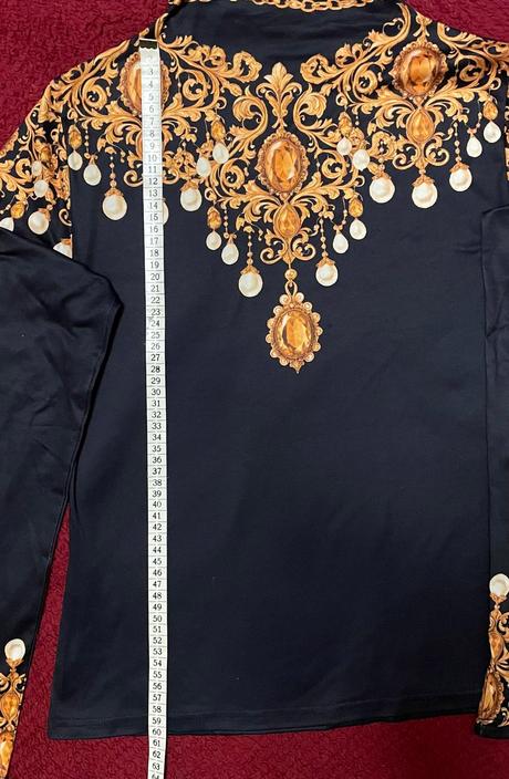 Set tričko a zlato hnedá sukňa v. s nové, s