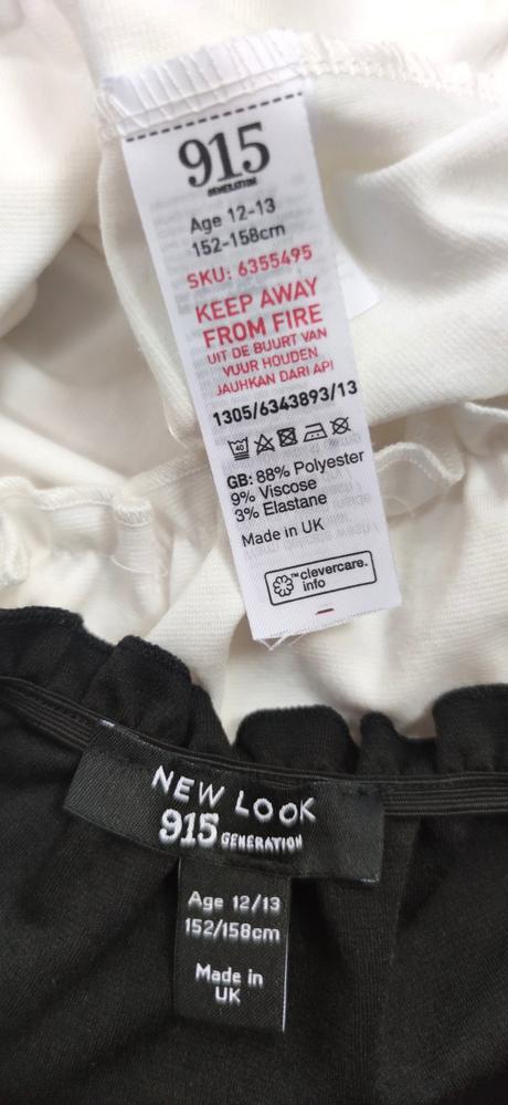 2x crop top, new look,152