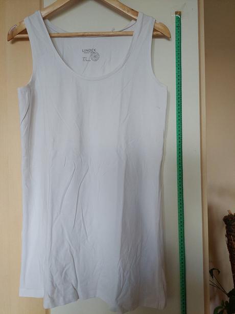 Dámske biele tielko xl, lindex,xl