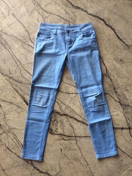 Skinny nohavice, denim co,146