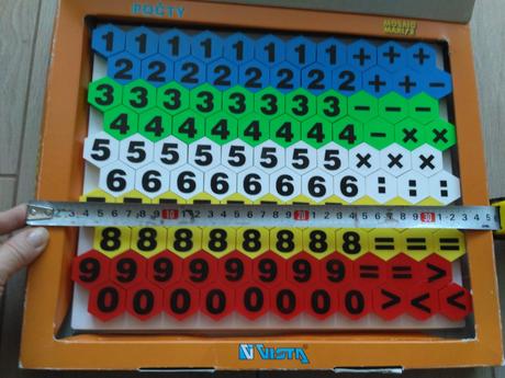 Čísla vista počty - mosaic maxi / 2,