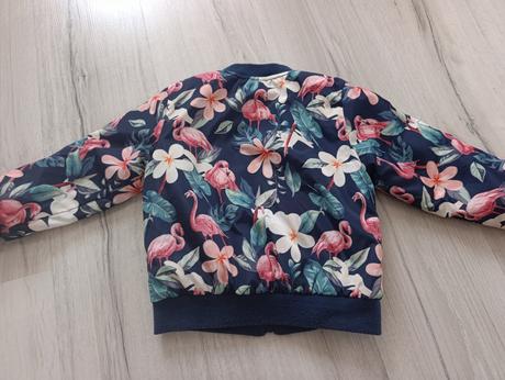 Kvietkovaná bomber bundička, reserved,98