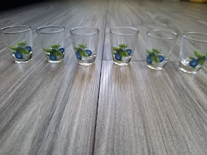 Slivovicové poháriky-6 ks, 