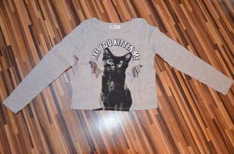 Tričko crop-top, h&m,146