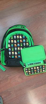 Školský batoh minecraft+ peračník 1. a 3. ročník z, 