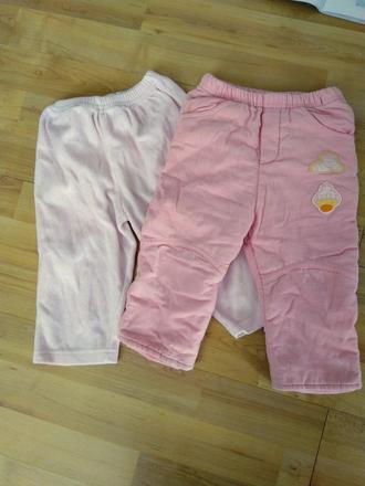 Cena za obe - nohavice, tulec trend,74