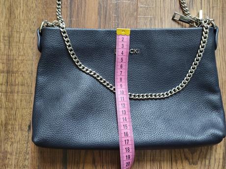 Kožená kabelka lasocki, lasocki