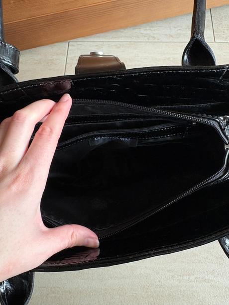 Kožená kabelka di gregorio, 