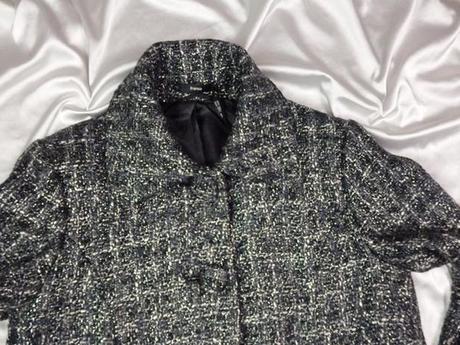 Luxusný krátky kabátik/sako, l