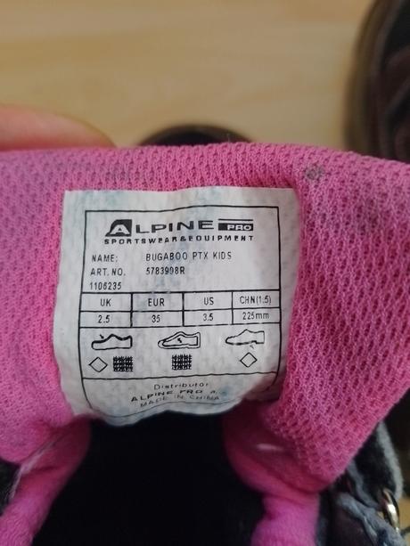 Čižmy alpine pro, alpine pro,35