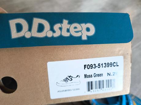 Dd step 093 tenisky barefoot 28 moss green, d.d.step,28