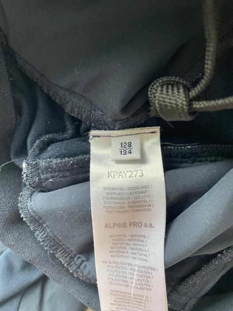 Teple nohavice, alpine pro,128