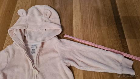 Teplakovy frote set ruzovkasty, carter's,80