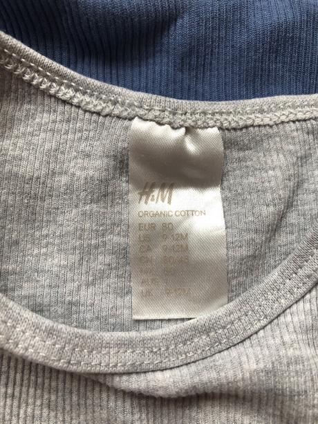Tielkové body z organickej bavlny h&m, h&m,80