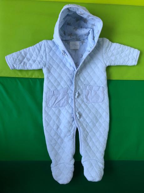 Zateplený overal next 6-9 mesiacov jar jeseň, next,74
