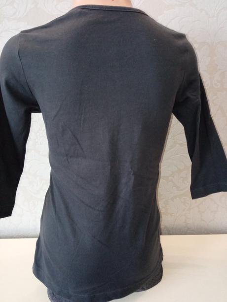 Dievčenské tričko s vreckom a flitrami (6-8 r.), pepperts,122