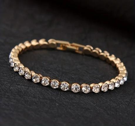 Náramok s kamienkami,