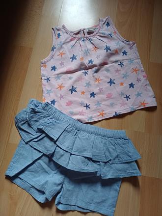 Letná súprava, h&m,92