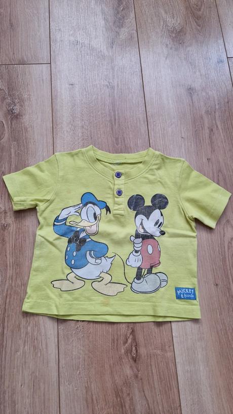Tričko s krátkym rukávom veľ.  80 cm, disney,80