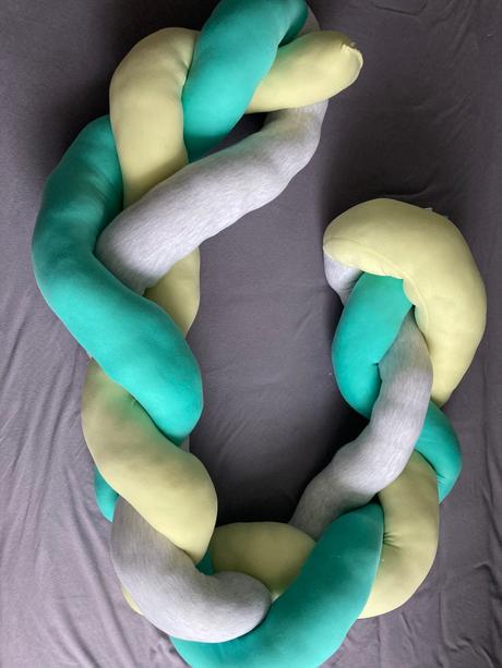 Pletenec mantinel do postieľky, šírka (cm): 30,dĺžka (cm): 150