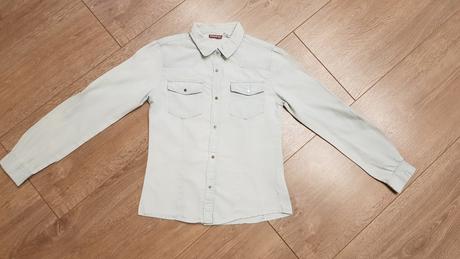 Dievčenská riflová košeľa 146, pepperts,146