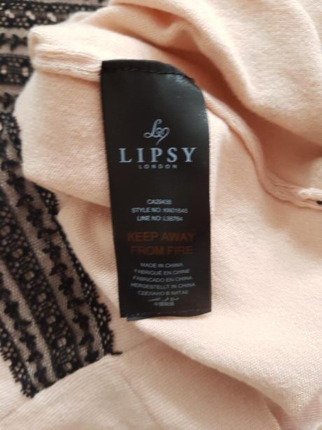 Luxusné koktejlové šaty lipsy od next, lipsy london,36 / 38 / m / s