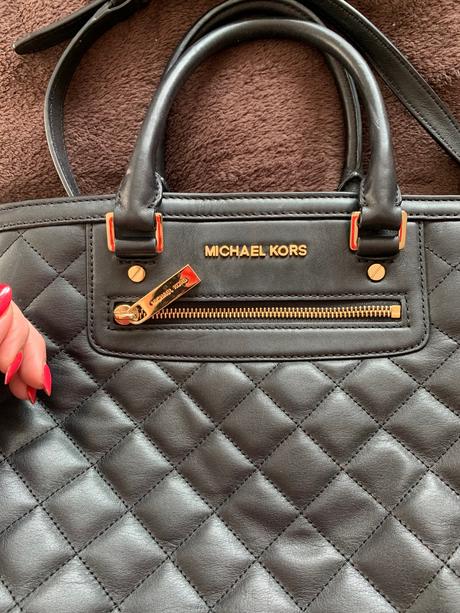 Michael kors selma zip quilt large top zip satchel, michael kors