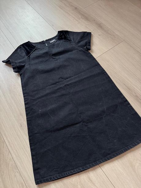 Denimove doevčenske šaty, next,128