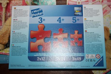 Puzzle psiky 3x49, 