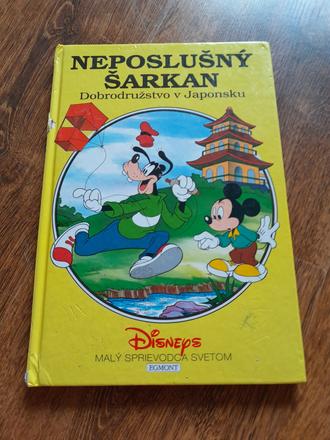 Detská knižka. disney. neposlušný šarkan,