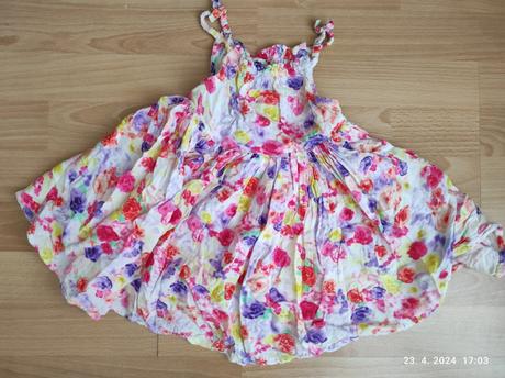 Letné šaty pre dievčatko 86, f&f,86