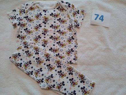 Tričko a legíny, f&f,74
