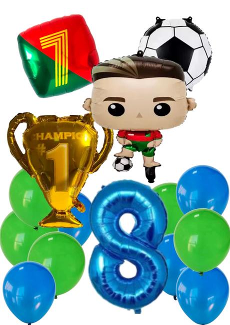 Futbalové balóny ronaldo- až 14/15/16 kusov,