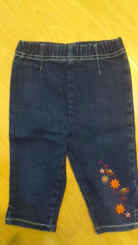 Džegínsy + sukňa, next,98