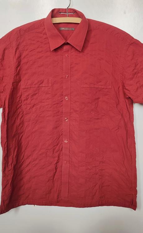 Košeľa  s krčivým efektom, l